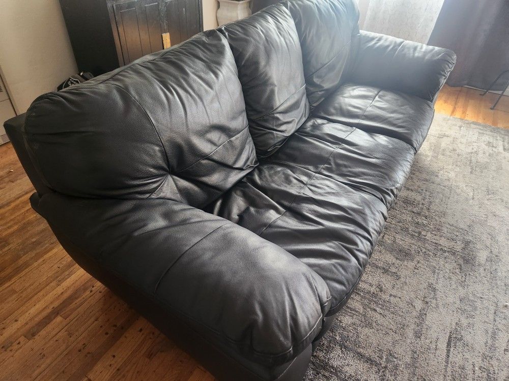 Black Couch 85 OBO