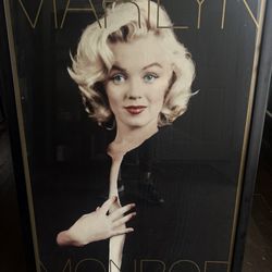 Marilyn Monroe Framed Glass Print