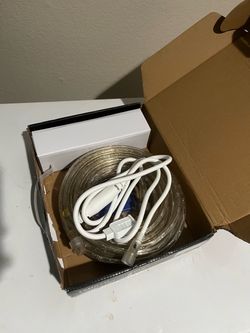 LED Rope Light with Power Cord