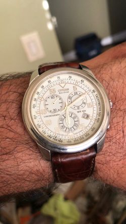 Citizen eco drive Chronograph works fine