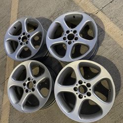 4 — 18x8.5 5x120 5x4.72 Stock BMW X5 X3 X1 530 Wheels Rims 