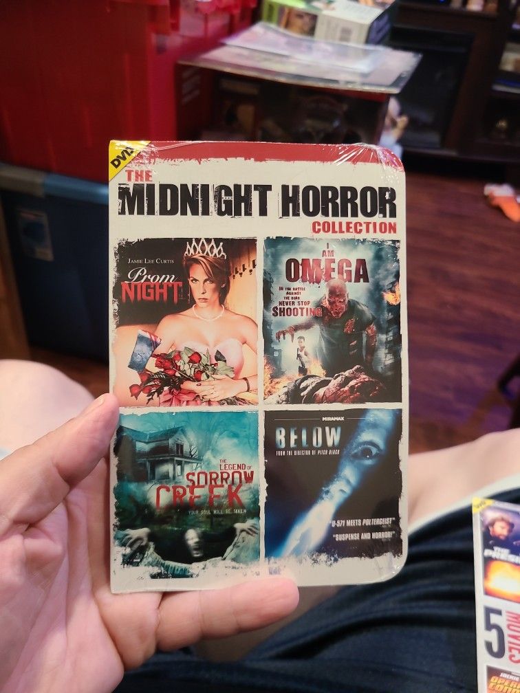 DVD The Midnight Horror Collection Prom Night Omega Legend of Sorrow Creek, Below
NEW
