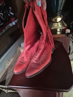 Red Cowgirl Boots