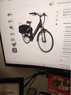 Hyper Bicycles E-Ride City Electric Commuter Bike