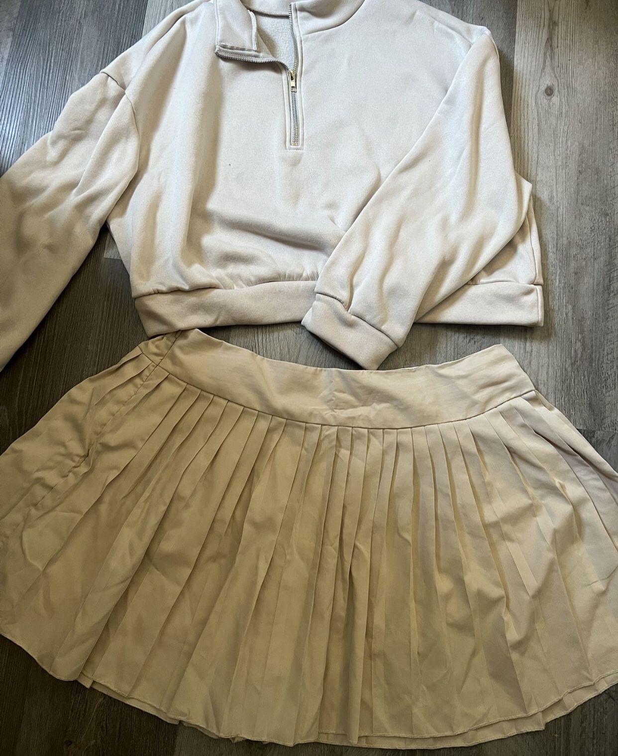 Women Plus Size Skirt & Top