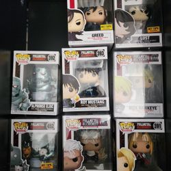 Fullmetal Alchemist Funko Pop Bundle All MINT