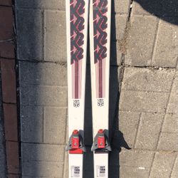 Vntge K2 VO-Slalom Skis USA Handcrafted Saloman Set