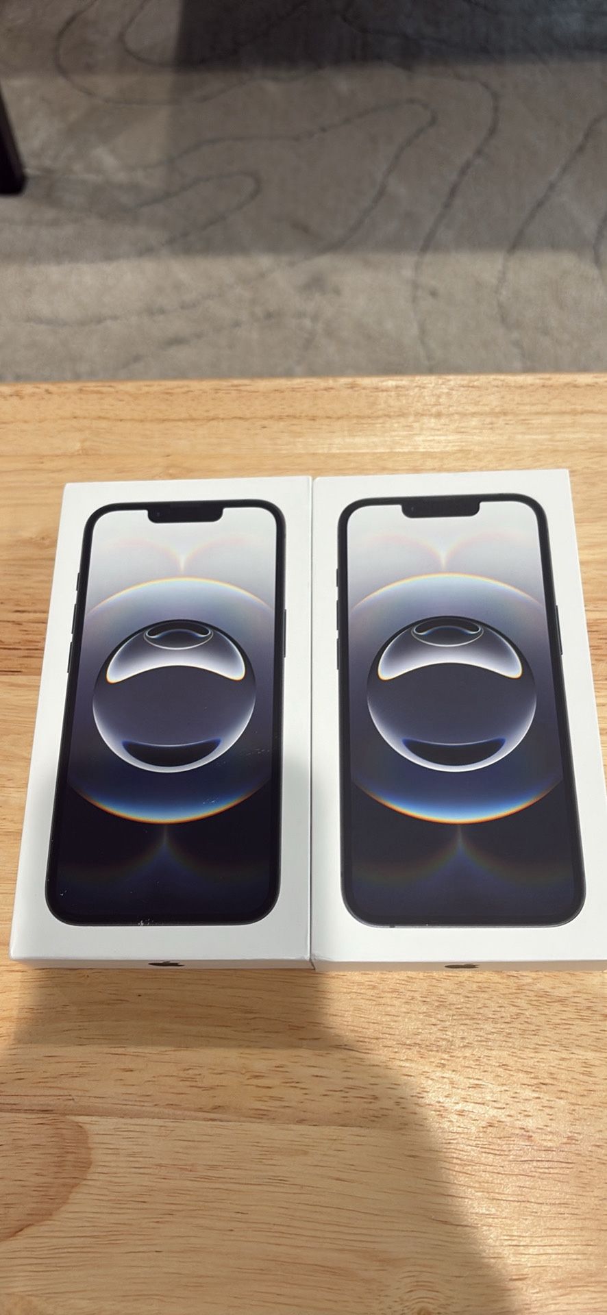 2 BRAND NEW FACTORY SEALED IPHONE 16E 128GB BLACK FOR TMOBILE‼️‼️