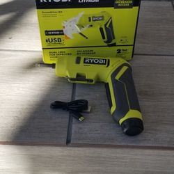 ryobi usb screwdriver kit