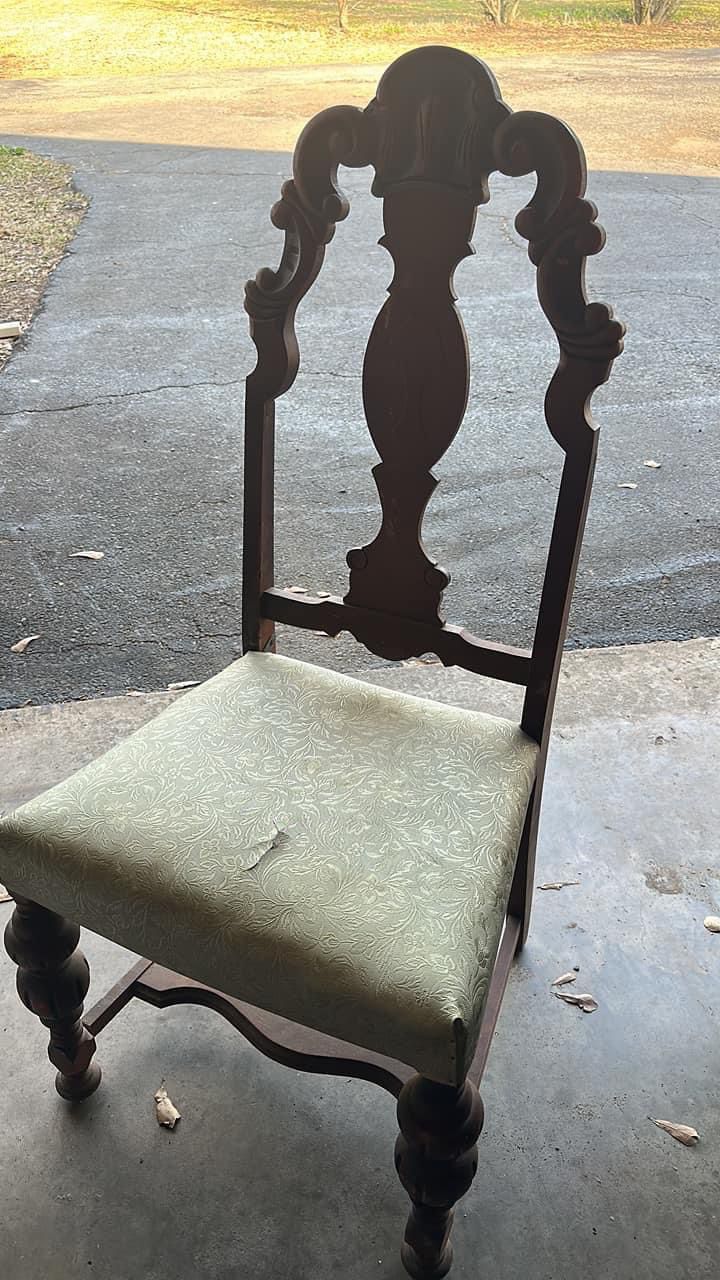 Antique Dining Room Chair 