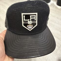 LA Kings Melin 250 Silver 50th Anniversary Hat