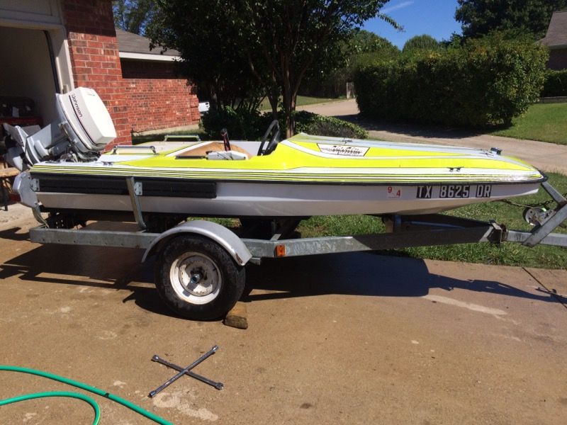 1984 vaporvette mini speed boat all original