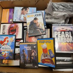 Over 100 DVD Movies, Kids, Comedy, Acction, Terror
