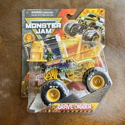 Brand New Gold Series Grave Digger Monster Jam Truck!