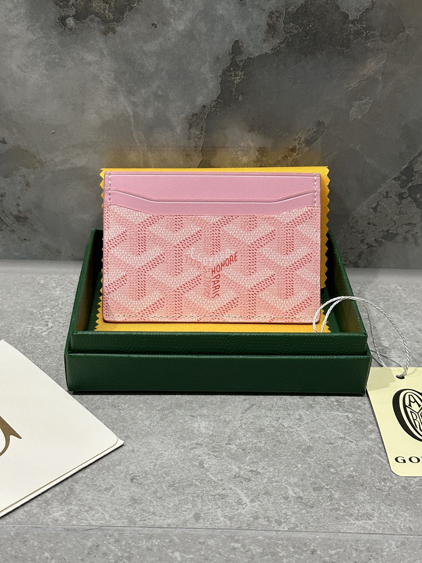 Goyard Card Holder Authentic Receipt Included
