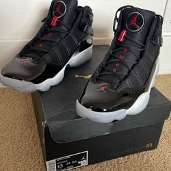 🔥 Jordan 6 Rings “Bred” Talla 13 