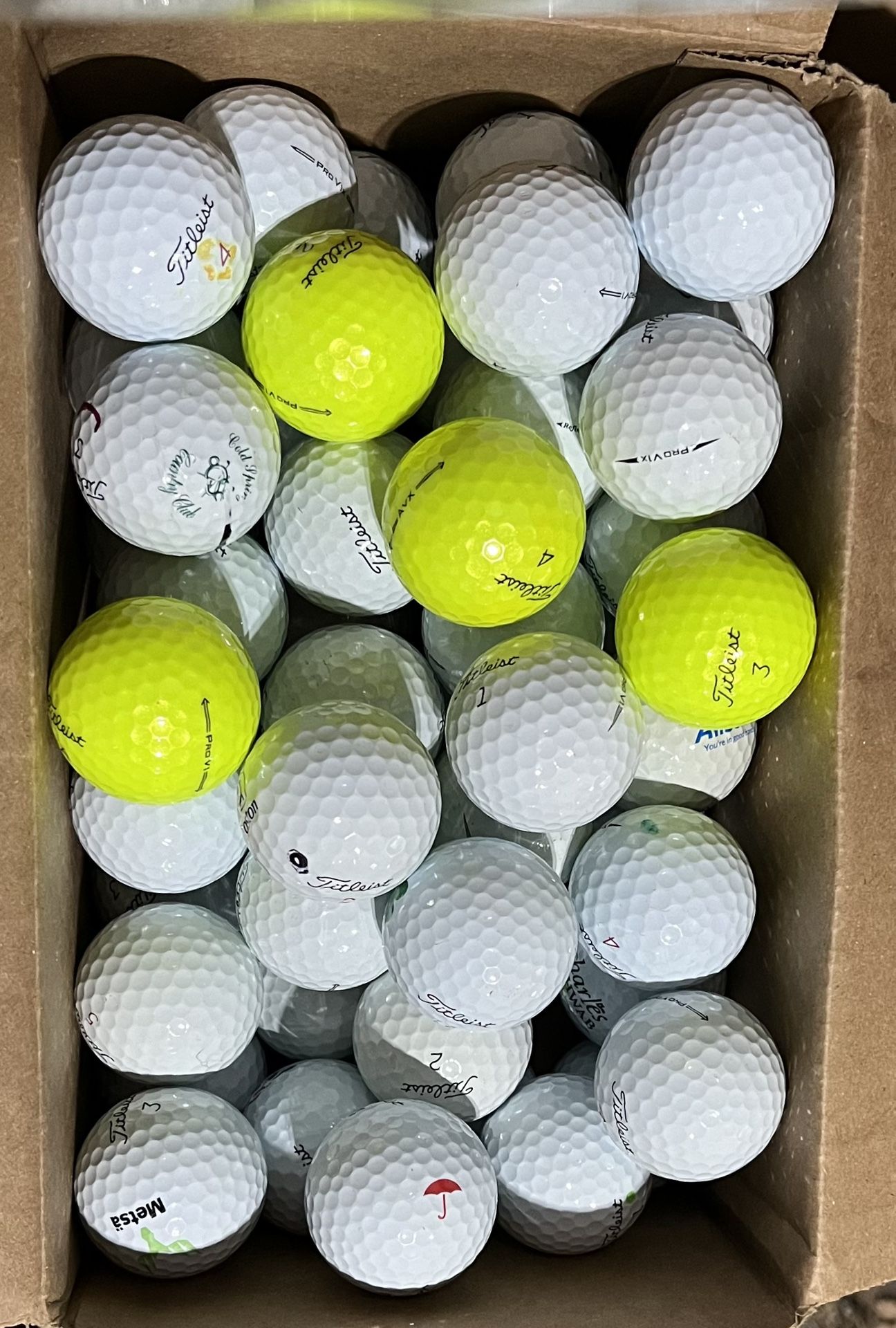 LIKE “NEW” PRO-V GOLF BALLS