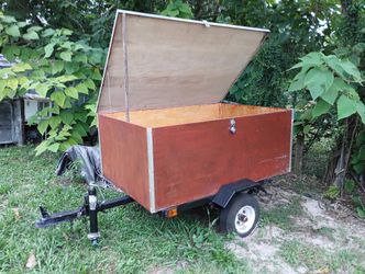 Motorcycle Pull Behind Trailer 