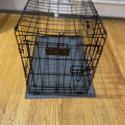 Small Dog Crate & Raised Bed 