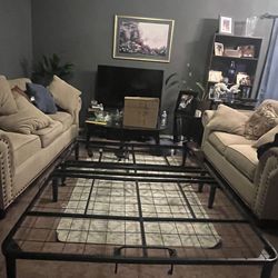 Queen size electric adjustable bed frame