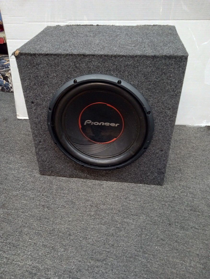 12 Inch Pioneer Speaker With Box