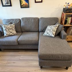 Gray Sectional 