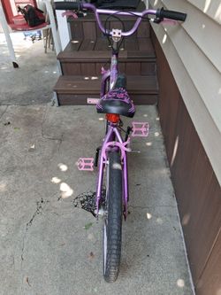 Purple bike
