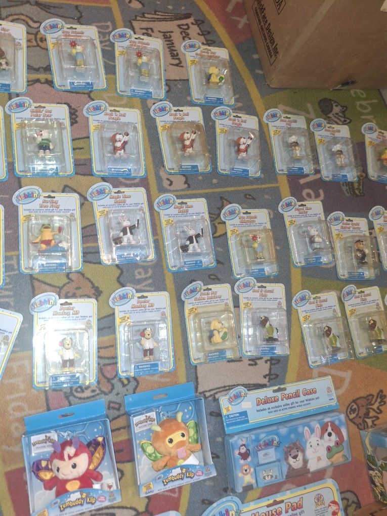 Vintage Webkinz Collectors Items 
