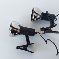 Vintage Clamp Lights 