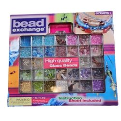 Vintage Adica Bead Exchange High Quality Glass Beads Jewelry Making Kit
