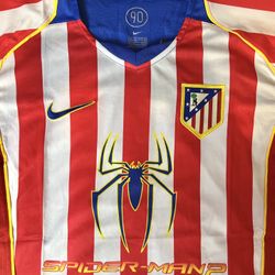 Spider Man X Atletico Madrid Jersey