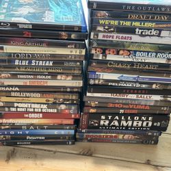 * 46x DVD Movie LOT * Clean Discs/Casings - All PLAY GREAT * Some are NEW TITLES/Blu Ray