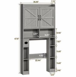 Over The Toilet Storage Cabinet