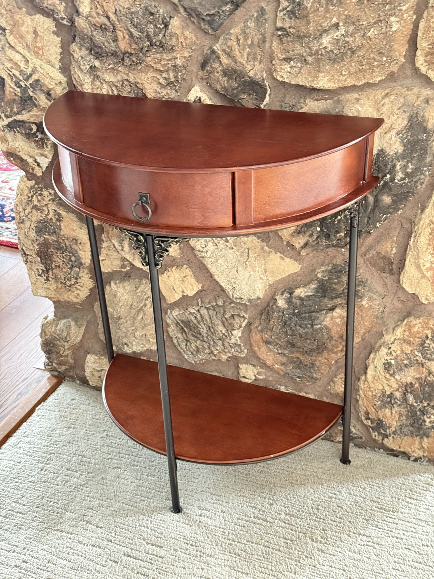 Half Moon Entry Console Table