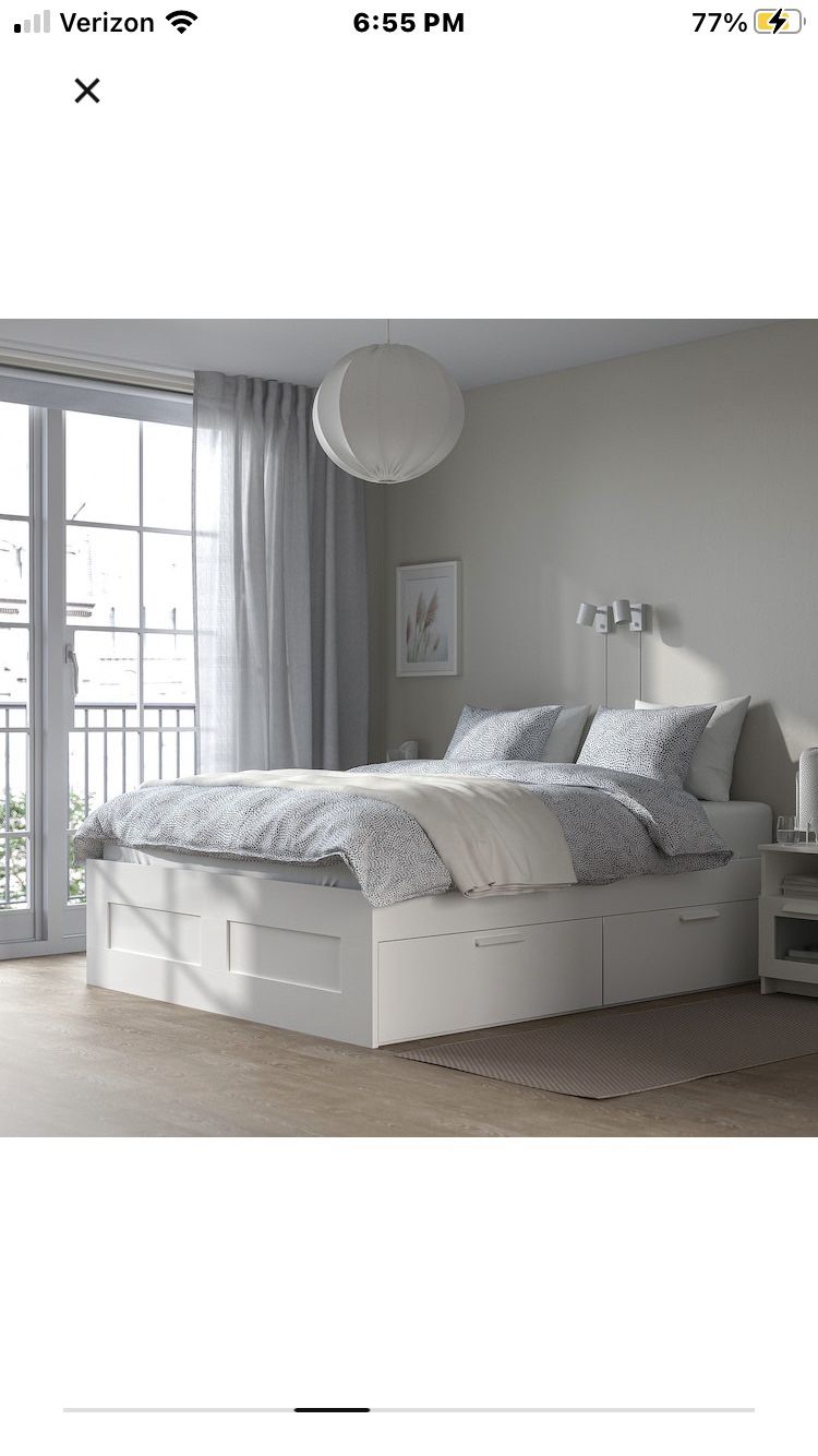 King Size Bed Frame,mattress & Gel Topper