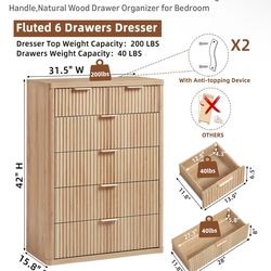 6 Drawer Dresser Brand New in Box