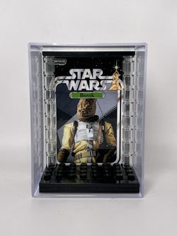 Collectible Force Pack Minifigure Display Case For Lego Star Wars Bossk