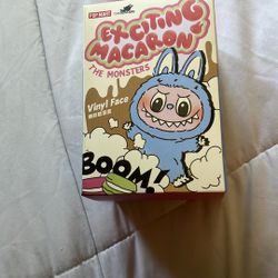 labubu exciting macaron un opened