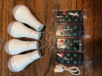 Cordless rechargeable lights