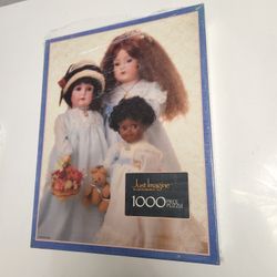 Just Imagine By Milton Bradley 1000 Piece Puzzle. 1985 All Dolled Up, SEALED!
