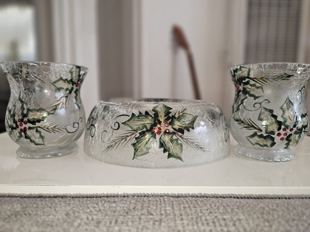 Christmas Candle Holders