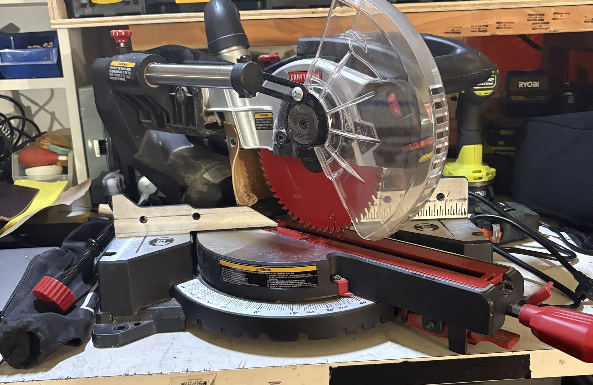 Craftsman 7-1/4 Inch Sliding Miter Saw