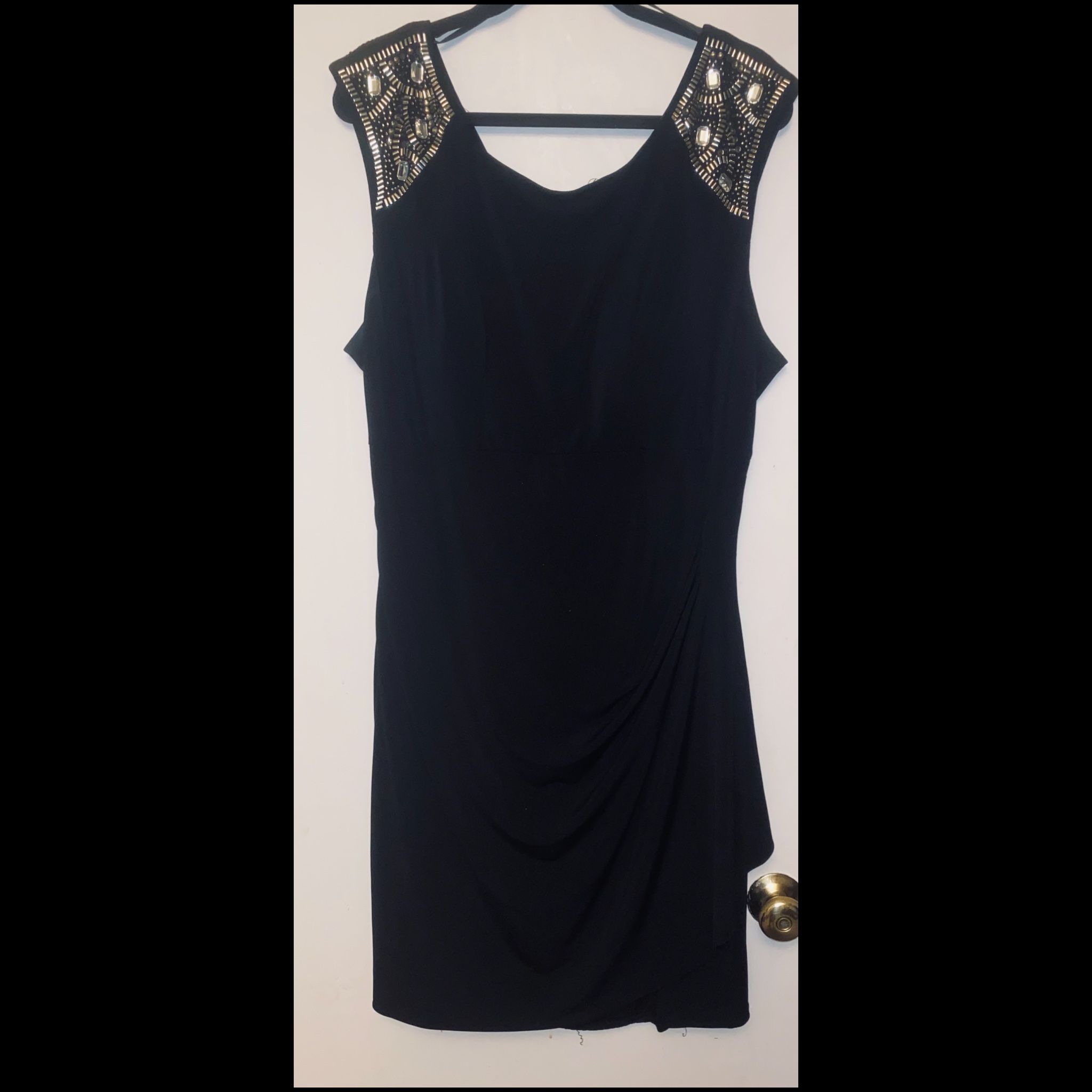 Karina Black Plus Size Dress Size 16W