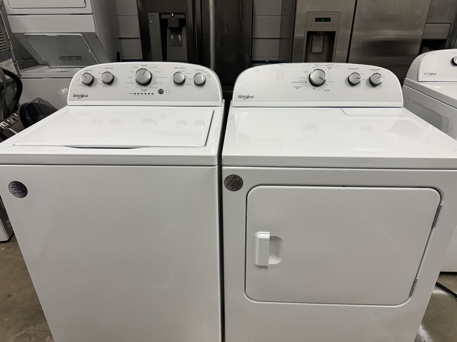 Whirlpool Washer And Dryer Set