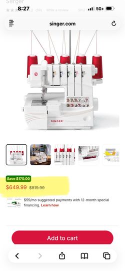 Singer sewing machine
