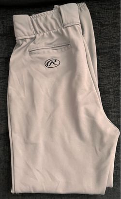 Rawlings Mens Baseball Pants Grey