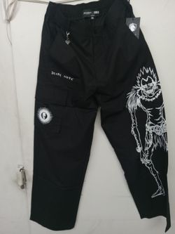 Liquid  x death note ryuk cargo  pants. XL