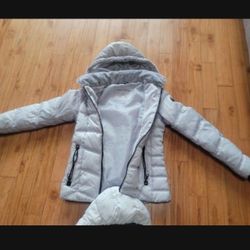 NEW Nautica Size Small Girls Winter Coat Gray