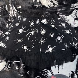dolls kill widow spider skirt 