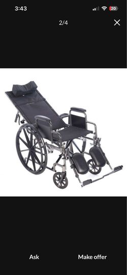 Brand new high-end lying down wheelchair worth 490